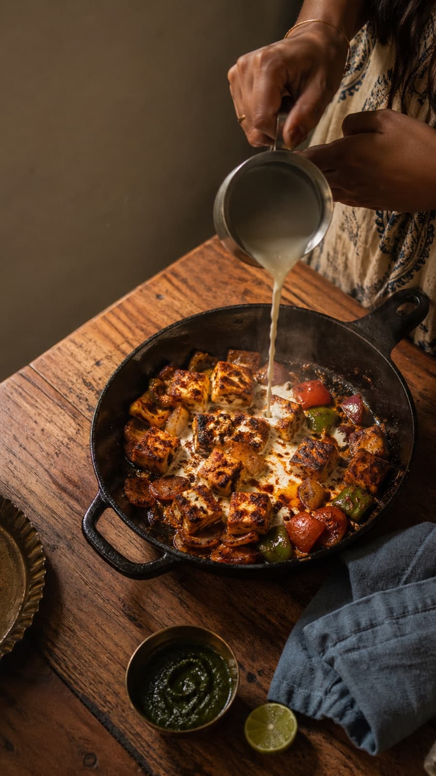 Paneer recipe reel — Creator Lane creator